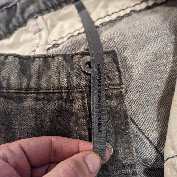 ATTACHMENT - Kazuyuki Kumagai - Slim fitted jeans - Size 5 (W36) - Picture 15 of 16